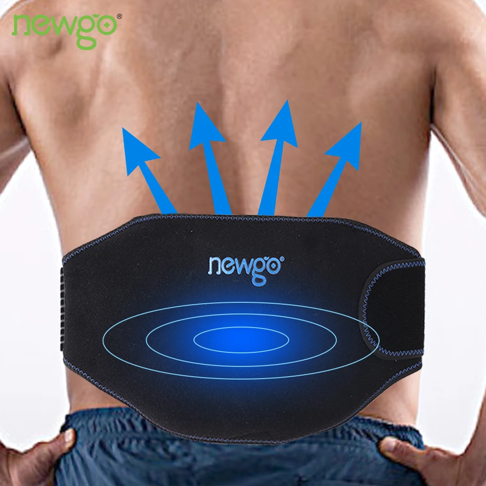 Reusable Ice Pack For Injuries Gel Wrap Hot Cold Therapy Pain Relief with Straps Back Shoulders Waist Refrigerator Cooler Bag