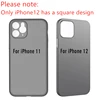 0.2mm Ultra Thin Square Phone Case For iPhone 11 12 Pro Max XS XR X 6 S 6S 7 8 Plus SE 2022 Matte Slim Hard PC Transparent Cover ► Photo 3/6