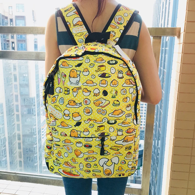 IVYYE Gudetama Оксфорд Рюкзаки рюкзаки мультфильм рюкзак повседневные Школьные Сумки Путешествия ранец унисекс