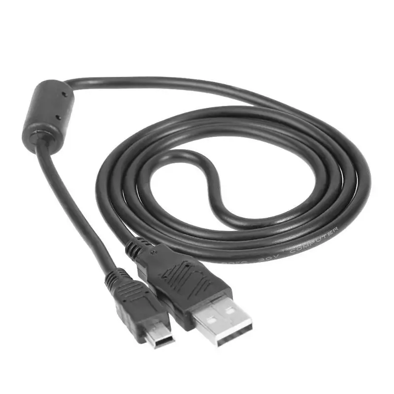 

Mini USB 2.0 Port Charging Data Cable Pictures Video Data Transfer Charger Cables Cord Wire Line for Canon Camera Series 1m