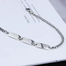 Браслет из стерлингового серебра S925 пробы, индивидуальное простое ювелирное изделие, Ретро стиль, в форме буквы G, подарок на день Святого Валентина, горячая распродажа