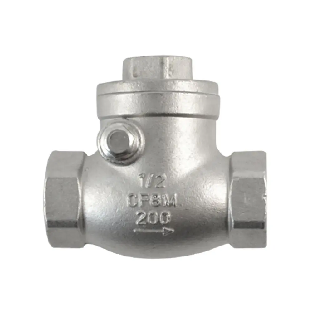 Нержавеющая сталь 304 с внутренней резьбой обратный клапан 1/2 ''3/4'' 1 ''11/4'' 11/2 ''2'' BSP