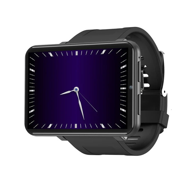 Черный Поддержка Google Play, Android 7,1, Смарт-часы, gps, WiFi, 3 ГБ+ 32 ГБ, 4G, смартфон, мужские Смарт-часы, 2700 МП камера, мАч, мобильный телефон - Цвет: Черный