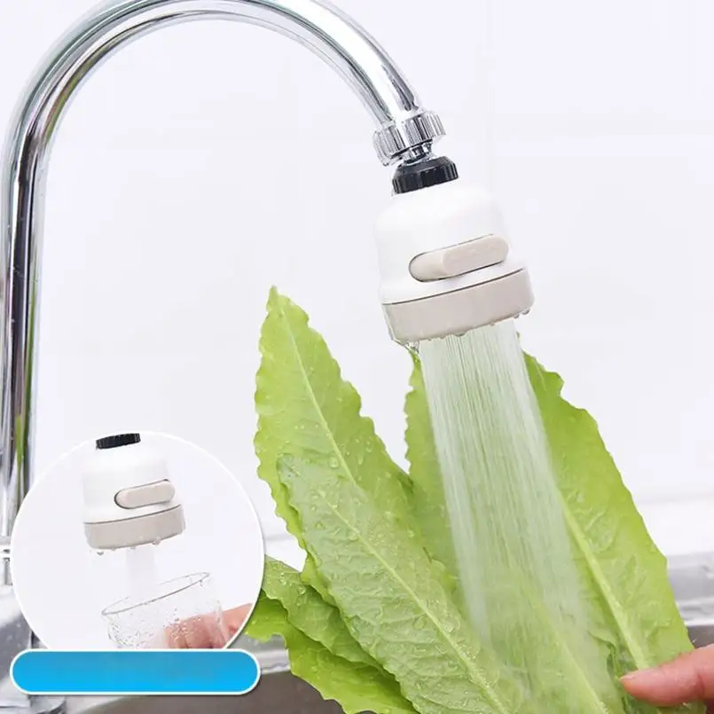 

Three-speed Adjustment 360 Degree Rotatable Faucet Pressurized Shower Tap Water Splash Filter Water Saver Kitchen Accessories