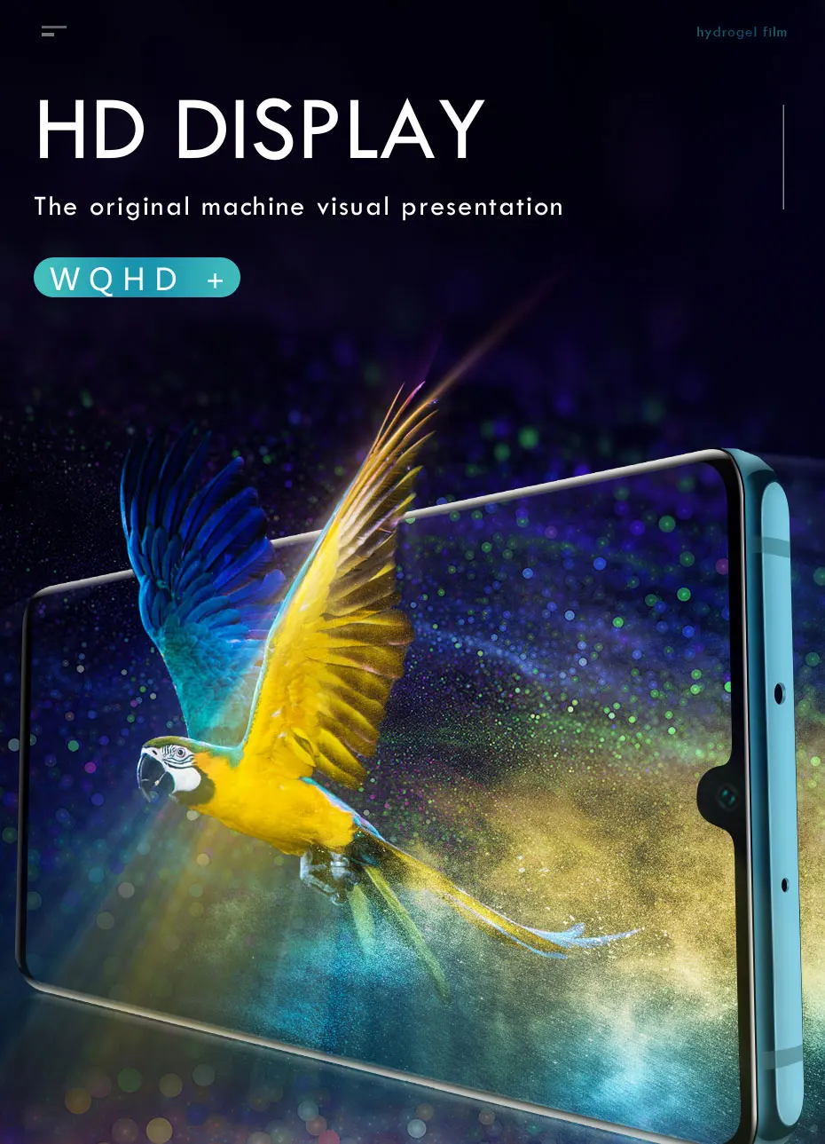 3 шт. 100d Гидрогелевая Защитная пленка для huawei p20 p30 mate 20 10 lite Защитная пленка для huawei mate 30 pro пленка не стекло