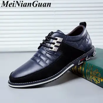 

Big Size Men's Sneakers Slip on Leather Men Shoes Luxury Casual Man Loafers Comfort Mens Designer Shoes Light Man Moccasin K1