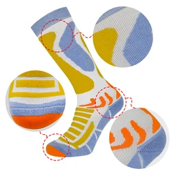 Wool Sports Socks Winter Worm Thermal Ski Socks For Outdoor Sports Cycling Climbing Hiking Camping Snowboard Soft Socks