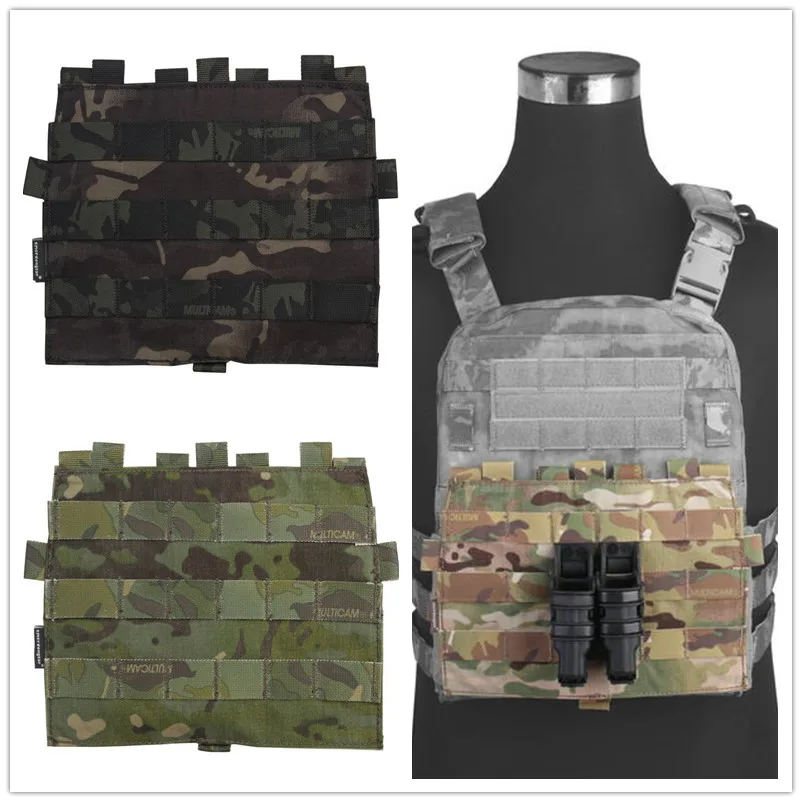 Poche Porte-plaque IDOGEAR MK3 Tactique – Camo, Nylon, Pochettes Multiples