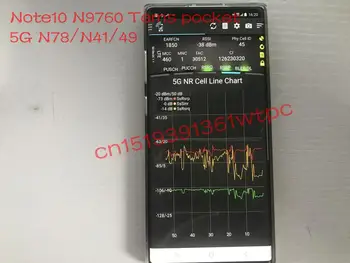 

Free shipping DHL + 5G Note10 + N9760 Tems Pocket Handset , Support 5CA & 4X4 MIMO & QAM256 & VOLTE .. Testing