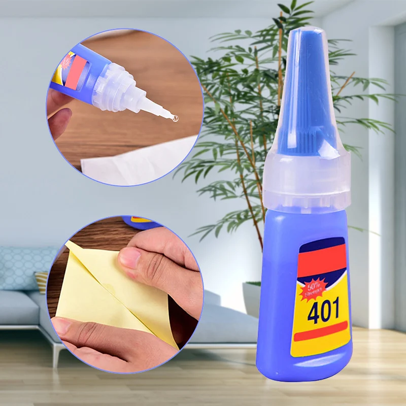 

Industrial High Viscosity Superglue Strong Bond Instant Quick Dry Glue 20g YU-Home