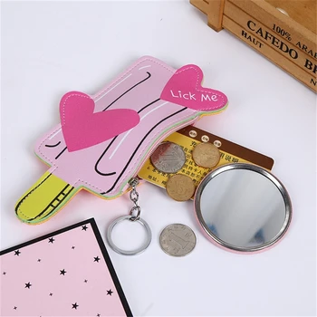 

Creative Coin Purse Mini Styling Purse Child Coin Card Small Bag Keychain Bag Girls Purse Cartoon Fun Drink Coin Bag