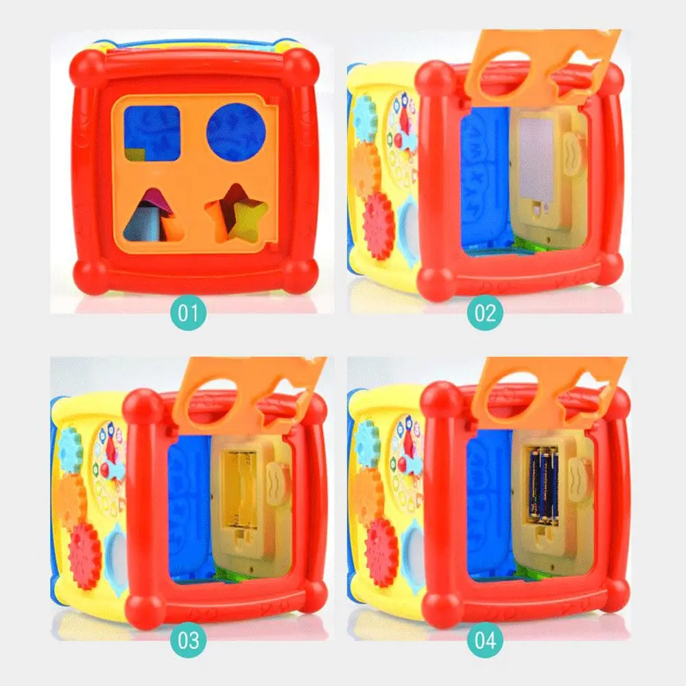 Oeak Многофункциональный 5 в 1 деревянный шарик детские игрушки круги шарик счеты часы обучение по головоломкам развивающие игрушки подарок для ребенка
