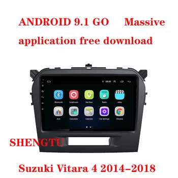 

SHENGTU For Suzuki Vitara 4 2014 2015 2016 2018 Car Radio Multimedia Video Player Navigation GPS Android 9.1 No 2din 2 din dvd