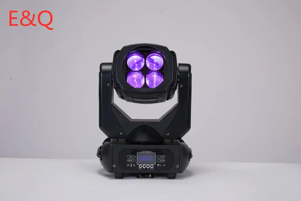 LED4x25WSuperBeamMovingHeadLEDBeamLightperfect EffectLightForDJDiscoPartyLightingFastShipping