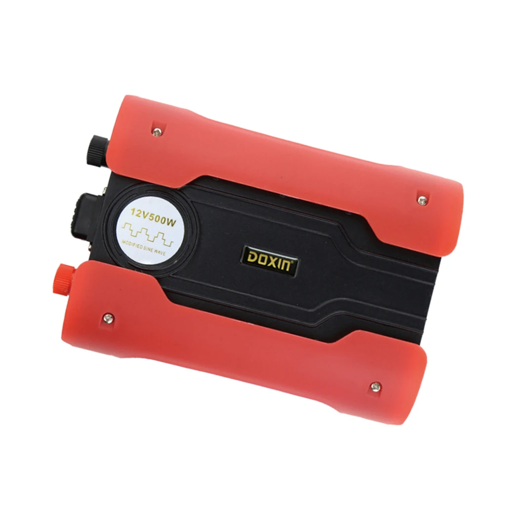 1 шт. 500 Вт DC12V к AC110V инвертор модифицированный синусоидальный двойной USB конвертер