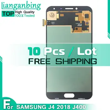

10pcs/Lot lcds For SAMSUNG GALAXY J4 J400 J400F SM-J400F / DS AMOLED LCD Display Touch Screen Digitizer For j4 j400 lcd screen