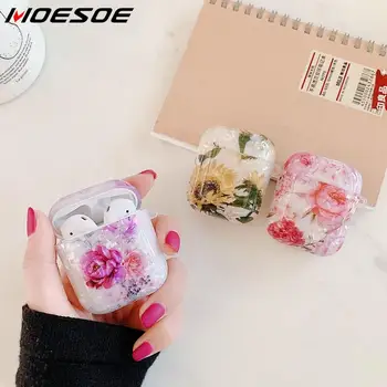 

Case For Original Apple Airpods Case Conch Floral Cute Cover For Apple Airpods 2 1 Case Accessories Headphones Air Pods Case Box