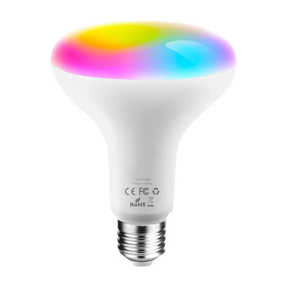 Мобильный телефон, Wi-Fi, голосовое управление, RGB, энергосберегающий, затемняющий, светодиодный, многоцветный, умный светильник, лампочки E27/E26/B22, лампа для умного дома - Bundle: Bundle2
