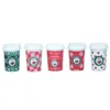 8pcs 1:12 Doll House Decration Accessories Mini Food Coffee Drink Ice Cream Wine Cup Bottle for Kids Toys 4