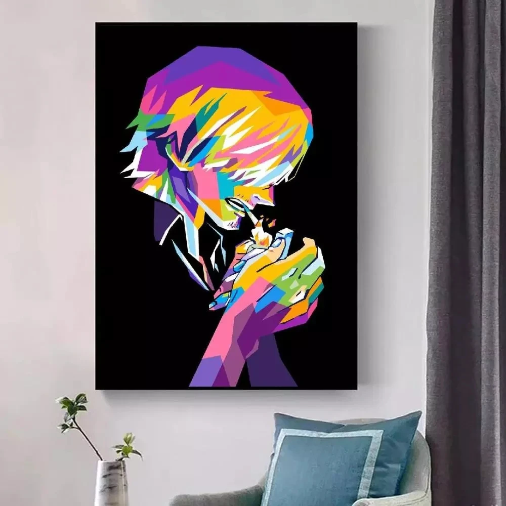 

One Piece Anime Poster And Prints Modern Hot Canvas Painting Modular Picture Home For Boy Bedroom Living Room Wall Decor Cuadros