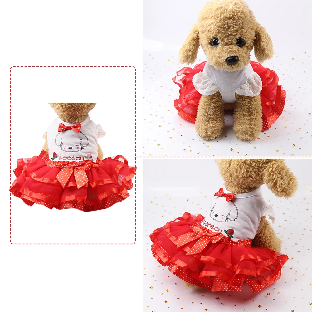Одежда для собак, платье, пышная юбка с фруктами, Vestidos Para Mascota, платье для кошки, для маленькой собачье свадебное платье, костюм для чихуахуа, йоркца
