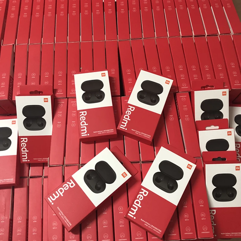 10 pieces/lot New Original Redmi Airdots 2 Xiaomi Airdots S TWS Earphone Wireless Bluetooth Handsfree