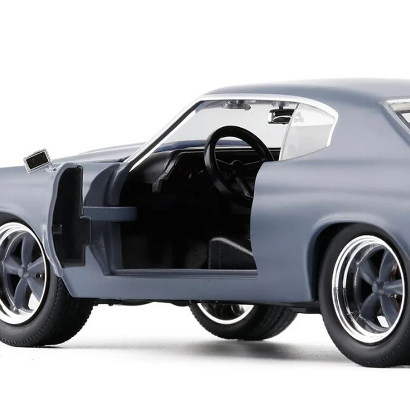 1:24 Масштаб литья под давлением сплав модель автомобиля Chevrolet DOM'S SS гоночные оттягивающие транспортные средства игрушки дорожный подарок F Дети Малыш вентиляторы коллекция
