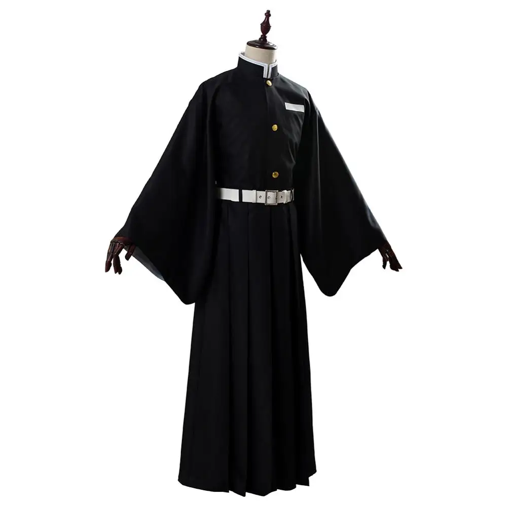 Demon Slayer Kimetsu no Yaiba Tokitou Muichirou Cosplay Costume Kimono Dress Outfit Suit Wig Halloween Carnival Costumes