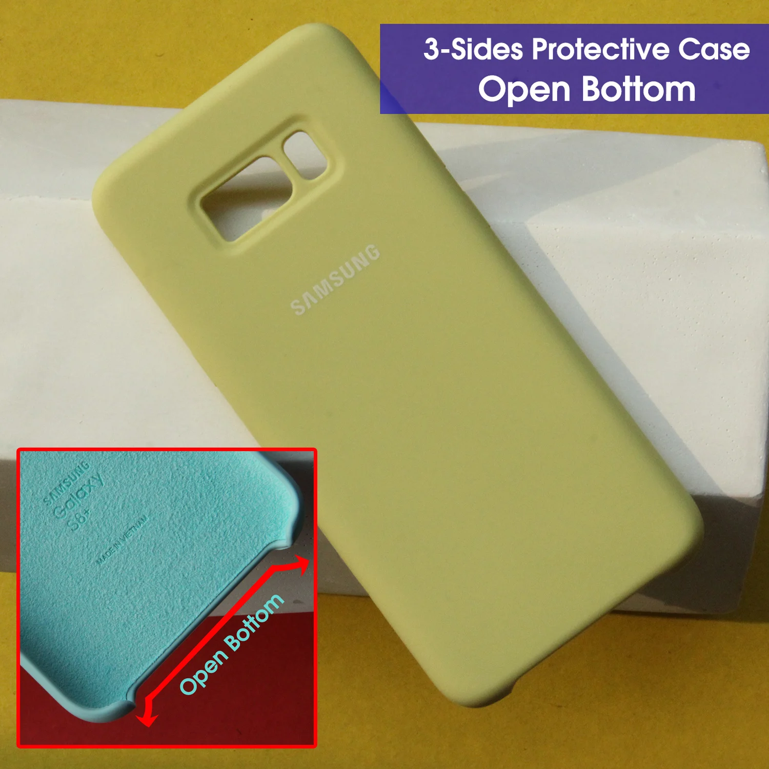 samsung Galaxy S8/S8 Plus жидкий силиконовый чехол шелковистый мягкий на ощупь защитный чехол для samsung s8 - Цвет: Light Green