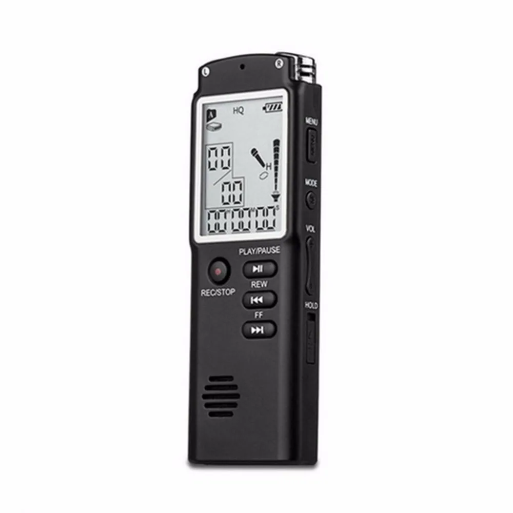 

Mini T60 8GB 16GB Professional Voice Recording Device Time Display Screen Digital Voice Audio Recorder Dictaphone MP3 Player