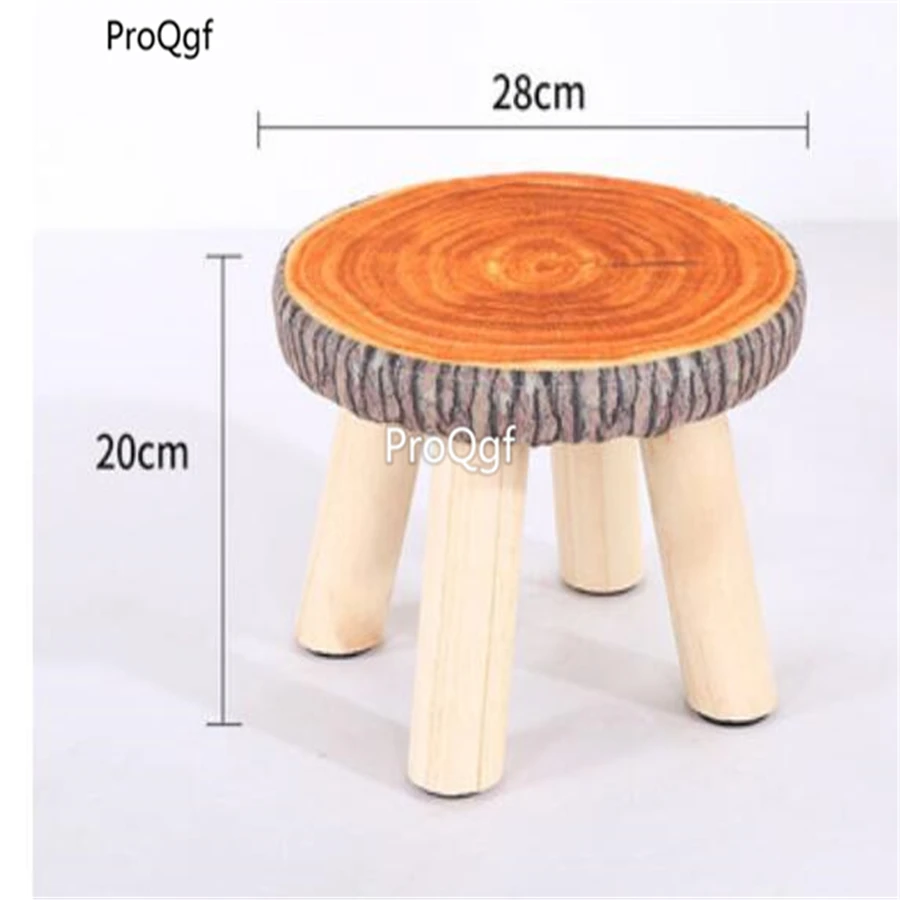 ProQgf 1Pcs A Set Home lovely round shape game mini style Children Stool many choice - Color: Multi