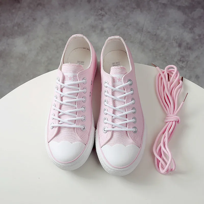 Zapatillas Lona Mujer/Женская обувь сезон осень-лето Повседневная парусиновая однотонные