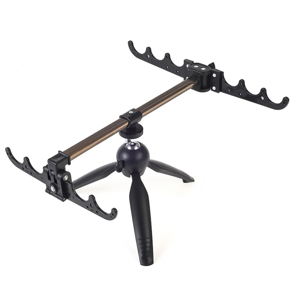 

Mount Fort Bracket Winter Fishing Rod Tripod Tool Aluminum Alloy Camera Stand Folding Adjustable Portable Accessory Holder Ice