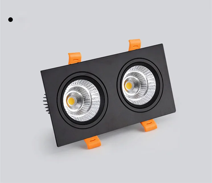 嵌入式led格栅灯_方形双头射灯天花led7w12w20w30w厂家直销---阿里巴巴_21