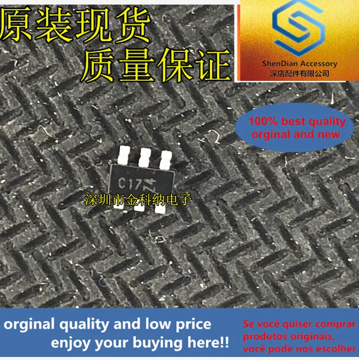 

10pcs only orginal new SMD SOT23-6 Transistor Transistor DCX124EK-7-F SOT-457 Printed Silk C17 best item