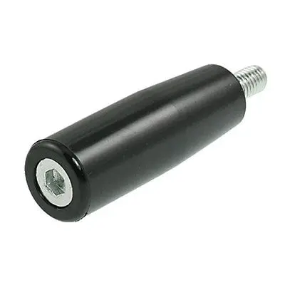 

2 x Milling Machine Metal 7.7mm Male Thread Taper Revolving Grips