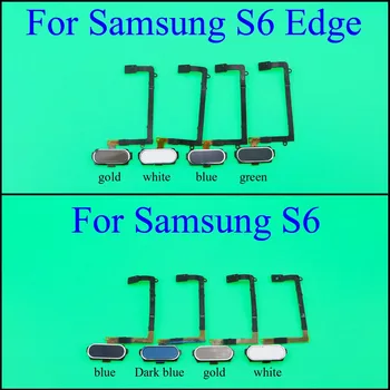 

YuXi Fingerprint scanner Sensor Home Return Key Menu Button Flex for Samsung Galaxy S6 G920 S6 G925