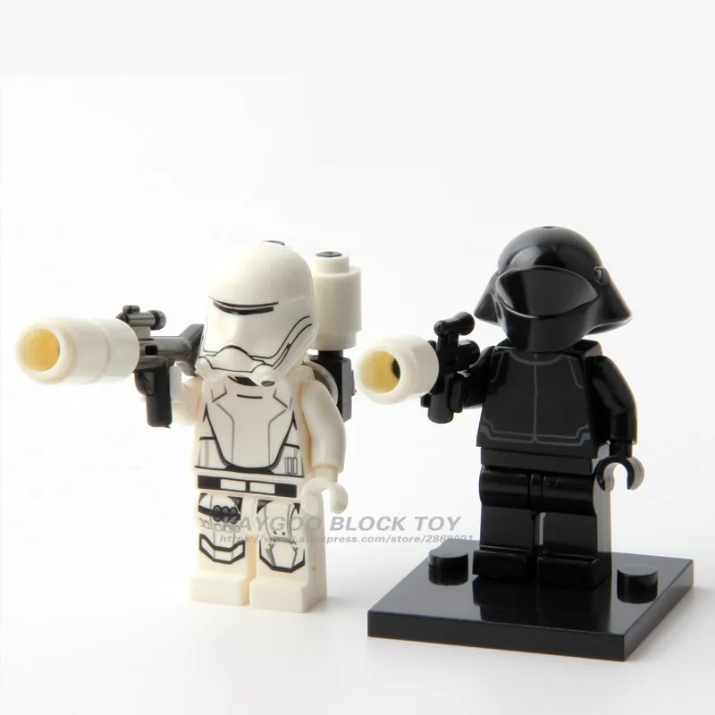 LegoINGl совместимые с legoINGl Звездные космические войны Пробуждение силы Phasma Kylo Ren Flame