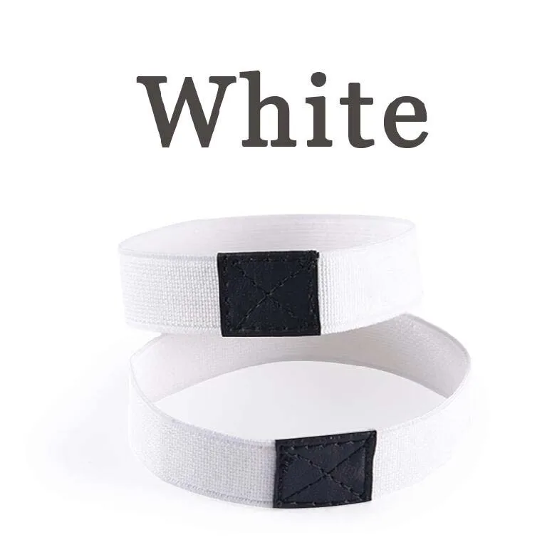 White Soumit/1 пара шнурков для обуви со съемными шнурками; эластичные шнурки для шнурков; шнурки на плоской подошве; обувь на высоком каблуке с застежкой; свободная обувь - Цвет: White