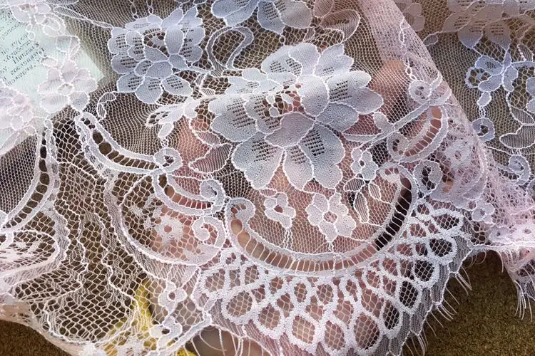 Кружевная ткань для рукоделия, 6 м/лот, 27 см | Дом и сад | АлиЭкспресс