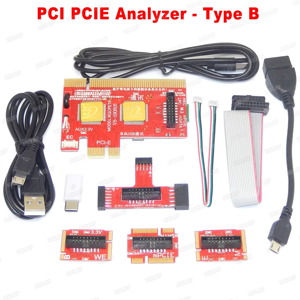 USB/PCI/PCIE/MiniPCIE/LPC/EC компьютерная материнская плата диагностический анализатор