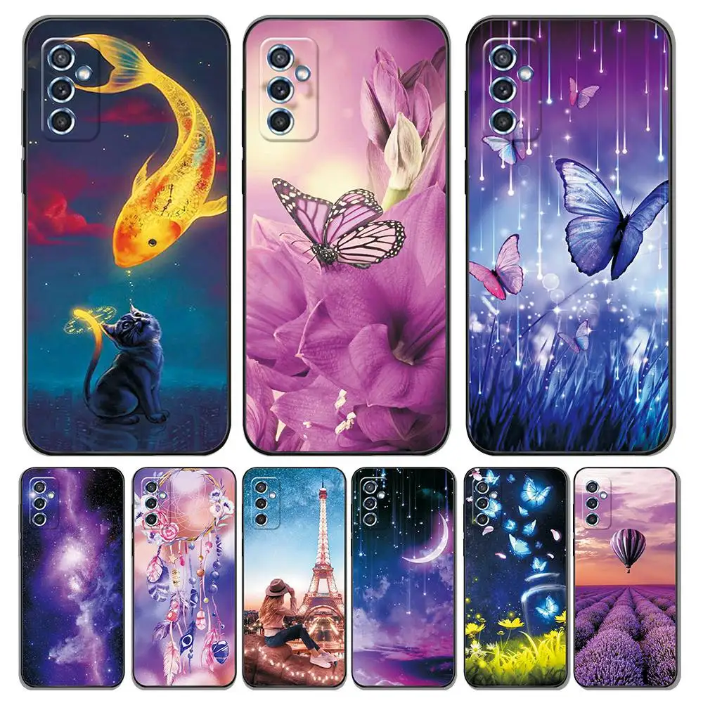 Per Samsung M52 5G Custodia Cover Posteriore Per Samsung Galaxy M52 5G Galaxy M52 M 52 M526 Custodia Morbida In Silicone Paraurti Da 6.7 Pollici