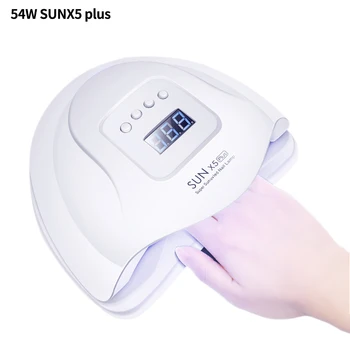 

54W UV LED Nail Lamp with 36 Pcs Leds For Manicure Gel Nail Dryer Drying Nail Polish Lamp 30s/60s/90s Auto Sensor Manicure Tools