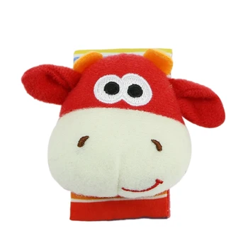 

Soft Toy Animal Hand Wrist Bells Foot Sock Rattles for Baby Infant Kids
