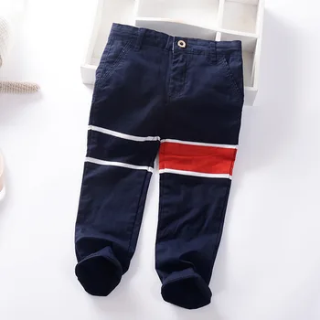 

fashion new cotton boys pants spring fall toddler kids trousers teenager boy full length trouser children's clothing