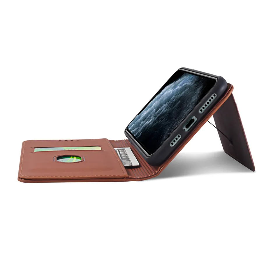 leather Wallet case for iPhone 12 Pro Max