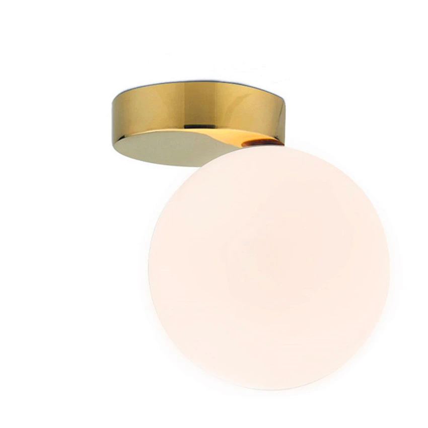 

Modern Led Ceiling Lamps Glass Ball Ceiling Lights Lighting Corridor Ceiling Lamp Cloakroom Suction Luminaria Kitchen Fixtures