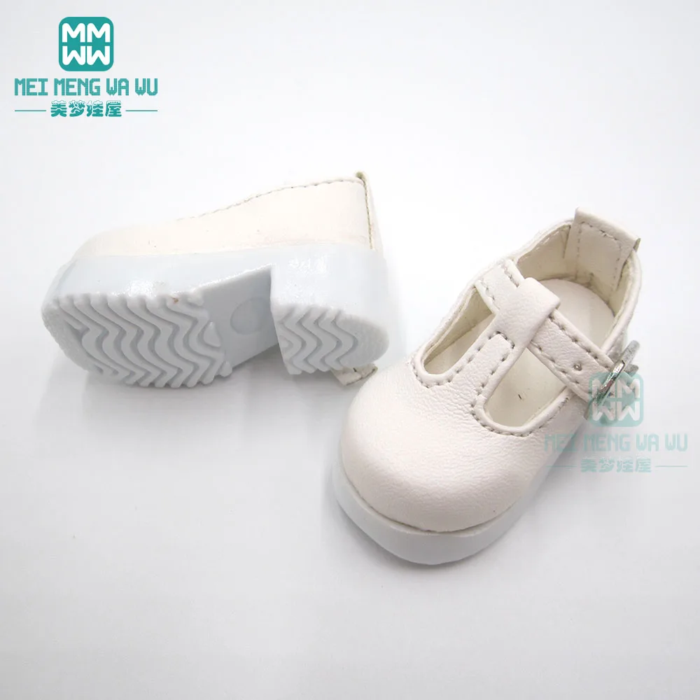 5 см* 2,6 см 1/6 BJD кукольные туфли маленькая девочка модная обувь черный, белый, коричневый для YOSD MYOU кукла