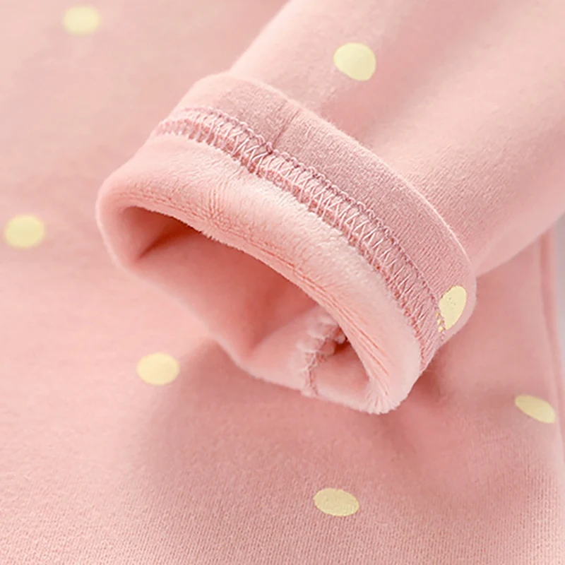 Детская футболка с длинными рукавами; Camiseta; Детские футболки; плотные футболки в горошек для девочек; повседневные топы для девочек; блузка
