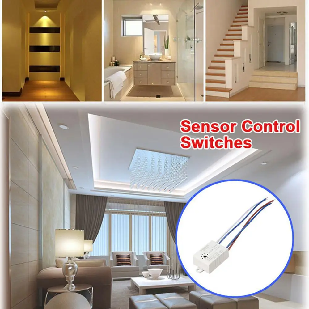 

GloryStar LED Intelligent Sound Light Sensor Control Switch